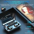 F9-5 TWS Earbuds - F9 Airdots True Wireless Headphones Bluetooth  Stereo Bass Handsfree, Earphones With Mic & Charging Case 3 to 5 Hours Battery Life - Simple and Extraordinary, Born For Music-Lightweight & Imported High Quality. 