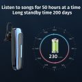 Wireless Bluetooth 5.0 Headset Business Headphone Long Standby Hands-free Earpiece IPX5 Waterproof Earphone With Microphone. 