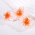 Colorful Vintage Flower HairClip for Women Shark Clip Claw Hairpin New Fashion Hair Accessories. 