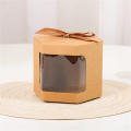 Sweets Packaging Box Clear Window Boxes Transparent Window Packaging Gift Box Packaging Candy Cake Boxes. 