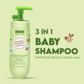 WBM Baby Gift Set | Baby Shampoo, Body Wash & Conditioner (300ml) , Baby Powder Lotion,. & Diaper Rash Cream 80g. 