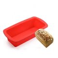 Silicone Rectangle Shape Bread, Loaf, Fruit or Chocolate Cake Making Mold Pan Pack. 