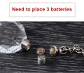 Honda Car Logo Crystal Keychain Crystal Gift Decoration Crafts 6 Colours Auto Change. 