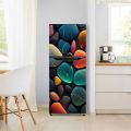Luxury Black Fridge Stickers 3d, Waterproof, Self-adhesive by Smart Art. 
