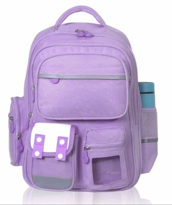 Durable Multi-Pocket Girls Kids Kindergarten, Nursery and Primary School Bag Chinese Imported Girls School Backpack 17 inches