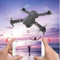 Remote Control Mini Drone LED lighting S8 Pro - GPS - Headless mode - With Camera - Black. 