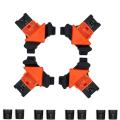 4 PCS Woodworking Tool High Strength Clamp Plastic Fixing Clips Joiner Accessories Quick Clamp Clips For Wood Hand Tools Clamps. 