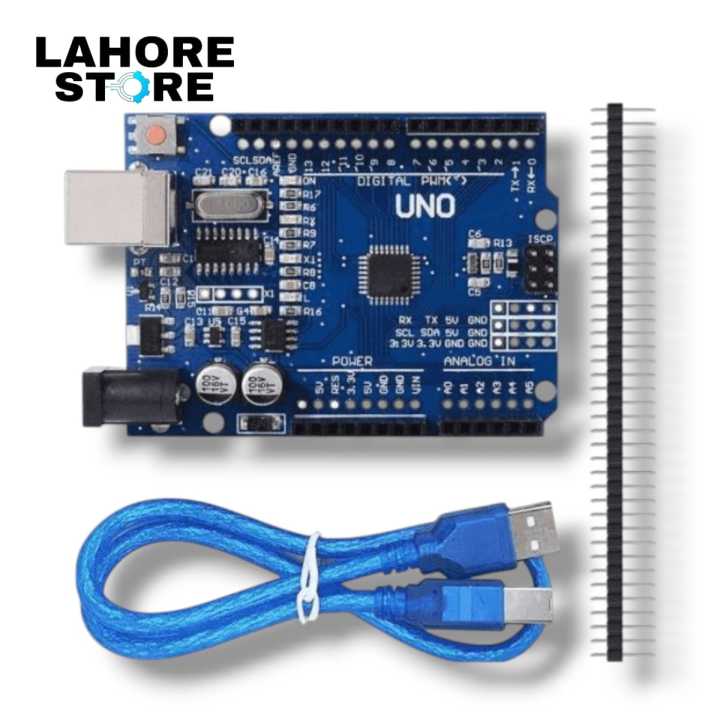 Arduino UNO R3 SMD ATmega328P Development Board with USB Cable ...