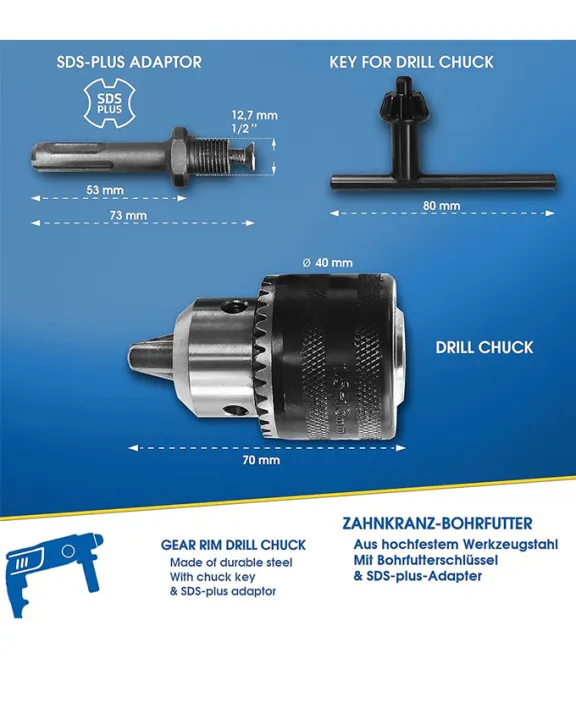 Power%20Drill%20Chuck%202-13mm%20with%20SDS-Plus%20Adapter%20%7C%201/2-20%20UNF%20Thread%20-%20Image%204
