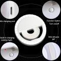 Selfie Ring Light Small For Mobile - USB Charge - Portable Flash Led - Ring Light Enhancing Photography for Smartphone. 