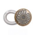 10Pcs Trousers Pants Stretch Spring Button Universal Sewing Tool Extender Accessories Jeans Button 17mm Metal Elastic Waist Extension. 