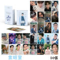 Korean wave photo card Korean pink ink TXT group (G)I-DLEIVE laser lomo special. 