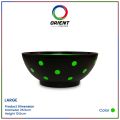 Orient Plastics Large Dot Bowl Durable Stylish Serving Bowl with BPA-Free Plastic, Dishwasher Safe, Multi-Use for Home, Parties & More. 