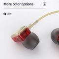 Yison X600 Highly Premium Hi-Fi Sound Earphones/Handsfree With Mic (Deep Bass) And Outstanding Sound Quality For All Mobile Phone Devices Android & IOS (Leather Pouch Included In Box) (Very Limited Quantity). 