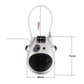 Motorcycle Helmet Lock Password Lock Cable Universal Motorcycle Bike Helmet Luggage Security Password Lock. 