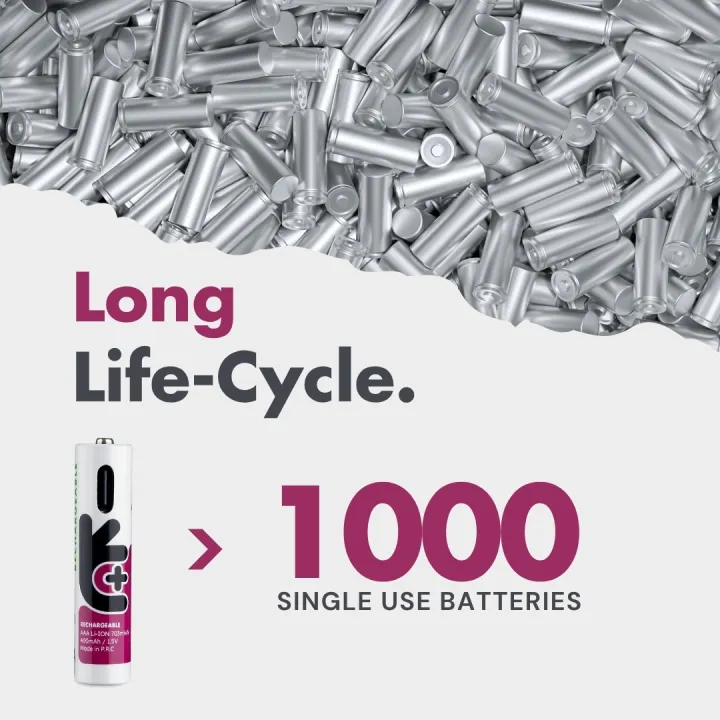 Uniross%20USB-C%20AAA%201.5V%20703%20mWh%20/%20500%20mAh%20Rechargeable%20Battery%20(Pack%204)%20-%20Image%207