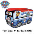 Paw Petrol Police Bus Pop Up Play Tent - Foldable Indoor/Outdoor Playhouse for Kids. 