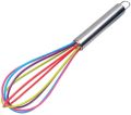 Multicolor 1 PC Kitchen Premium Silicone Whisk With Heat Resistant Non-Stick Silicone Whisk Cooking Tool Egg Beater String New. 