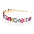 【ALLGOOD】Colorful Gem Baroque Headbands For Women Diamond Hair Accessories Pearl Headband for Girls Crown Flower Hairbands Head Wrap. 