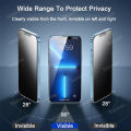 3in1 Realme C63 Anti-Spy Privacy Tempered Glass for Realme C61 Screen Protector + Lens Protective Film. 