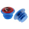 1 Pair Plastic Mountain Bike Handlebar Grip End Plugs Bar Stopper Caps. 
