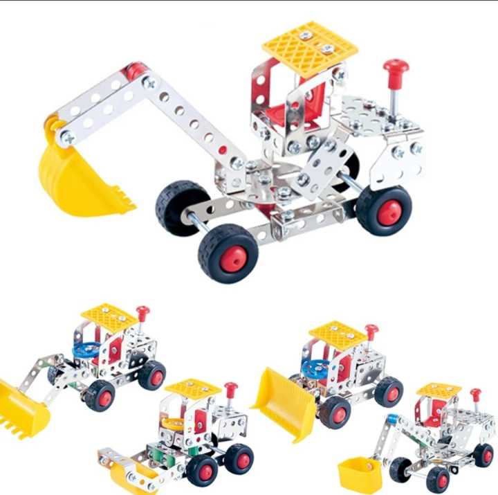Metal Models 5 In 1 Build And Play Toy