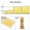24K Gold Foil Edible Gold Leaf Sheets for Cake Decoration Steak Real Gold Paper Gold Flake Cooking Drink Food Dessert Gold Leaf. 