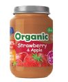 Deva Organic Baby Food Strawberry & Apple, 190g. 