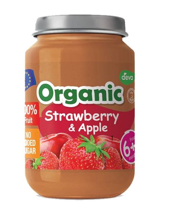 Deva%20Organic%20Baby%20Food%20Strawberry%20&%20Apple,%20190g%20-%20Image%202
