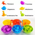 Children'S Rainbow Soft Glue Counting Classification Early Education Cognitive Toys Montessori Mathematics Teaching Aids Set. 