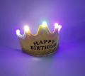 HAPPY BIRTHDAY LED CROWN BIRTHDAY PARTY WEAR LED CROWN. 