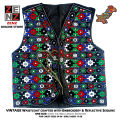 Pakistani Sindhi Balochi Kashmiri Traditional & Cultural Wear Waistcoat Koti Embroidered Zenz Multicoloured Embroidery for Girls & Women. 