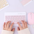 Wireless Keyboard Mobile Phone Tablet Computer Bluetooth Keyboard Mouse Set. 