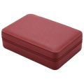Korean Style Jewelry Box Organizer Display Storage Leather Large Big Mirror Multi-Function Necklace Earring Ring Box for Jewelry. 