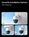 Botslab W317 ColorS AI Night Outdoor Camera | 3K 5MP HD | Full-Color Night Vision | AI Human & Vehicle Detection | Auto Tracking | IP66. 