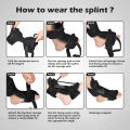 Plantar Fasciitis Night Splint Adjustable Foot Drop Orthopedic Brace Achilles Tendonitis Pain Relief Comfortable Plantar Brace. 