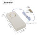 JOJOZ 3pcs Instapark In07a Water Leakage Detector Simple Effective Powerful 130 Db Sound Alarm Sensor. 