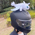 Car Assecories Cartoon Car Roof Exterior Decoration Toothless Ornaments Hard Hat Helmet Cute Suction Cup Plush Doll Accessories. 