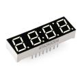 Common Anode 4 Digit 7 Segment Display. 