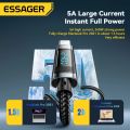 Essager USB C Cable 240W PD 3.1 USB Type C Cable Fast Charging Cable Type C For iPhone 15 MacBook Pro Samsung Xiaomi Charge Cord. 