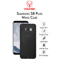 Youksh Samsung Galaxy S8 Plus Wing Case Back Cover - Samsung Galaxy S8 Plus Ultra Thin Lightweight Paper Back Cover - Samsung Galaxy S8 Plus Slim Smart Back Pouch - Samsung Galaxy S8 Plus Slim Side Pouch.. 