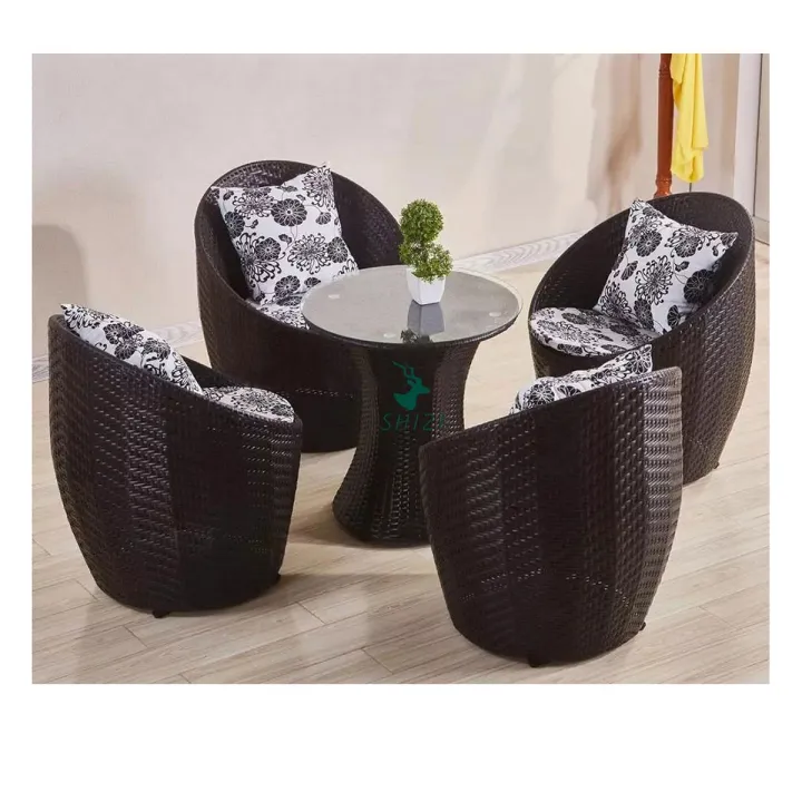 Shizi%20Balcony%20Chairs%20&%20Table%20Outdoor%20Rattan%20Coffee%20table/Cane/Wicker%20waterproof%20furniture%20-%20Restaurant/Garden%20patio%20Dinning%20all%20weather%20chair/sofa%20dinning%20set-%20Restaurant%20furniture%20-%20Image%204