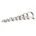 10Pcs New Throat Hoop Horseback Hose Clamp M5-M100 5mm-100mm Plumbing Tightening Riding Clip Fastening Buckles 304 Stainless Steel Saddle Clip Ohm Tube Card. 