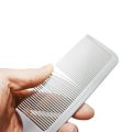 Professional Barber Comb Men's Curved Shaver Cutting Brush Barbers Metal Haircut Comb Anti-Static Comb Hair Styling Tools. 