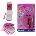 Girls Musical Phone Toy For Kids (Pink). 