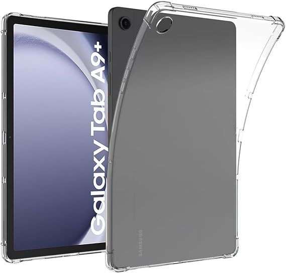 For CASE Samsung Galaxy Tab A9 Plus 11.0 Inch SM-X210/X215/X216 Transparent TPU Case