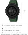 Military Men's Digital Sports Watch For Men Boys Waterproof with LED Back light Digital Watch for Men. 