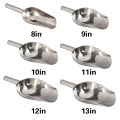 Stainless Steel Ice Scoop Food Flour Sugar Scoop Popcorn Coffee Beans Tools Ice Scooper Shovel. 