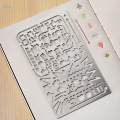 Drawing Template DIY Drawing Tool Lightweight Portable Party Art Design Office Supplies Home C. 