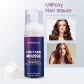 Hair Foam Mousse for styling hair Curly Hair Styling Mousse Moisturizing Tangle Hair Styling Foam Hair Relaxer Cream Oil for Wig. 